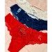 Красные трусики бикини, М. Код: Т394